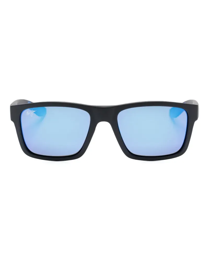 Maui Jim The Flats Sonnenbrille mit eckigem Gestell - Grau Grau