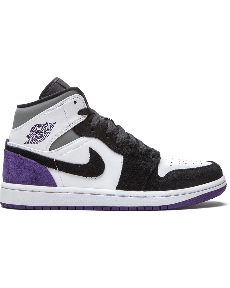 Jordan Air  1 Mid SE Sneakers - Weiß Weiß