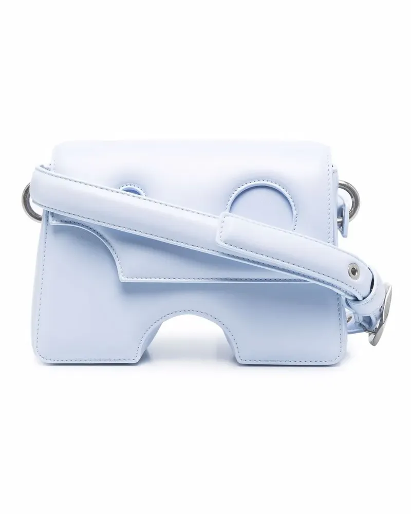 OFF-WHITE 22 Burrow Schultertasche - Blau Blau