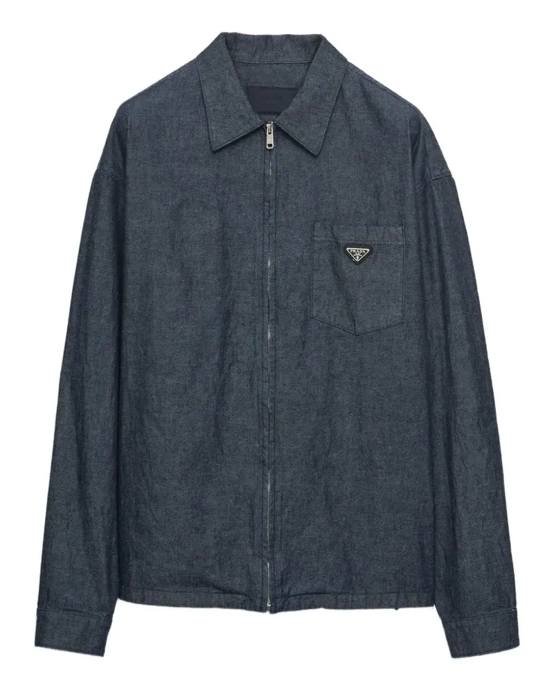 Prada Chambray shirt - Blau Blau