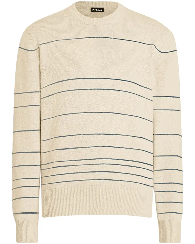 Ermenegildo Zegna Klassisches T-Shirt - Weiß Weiß