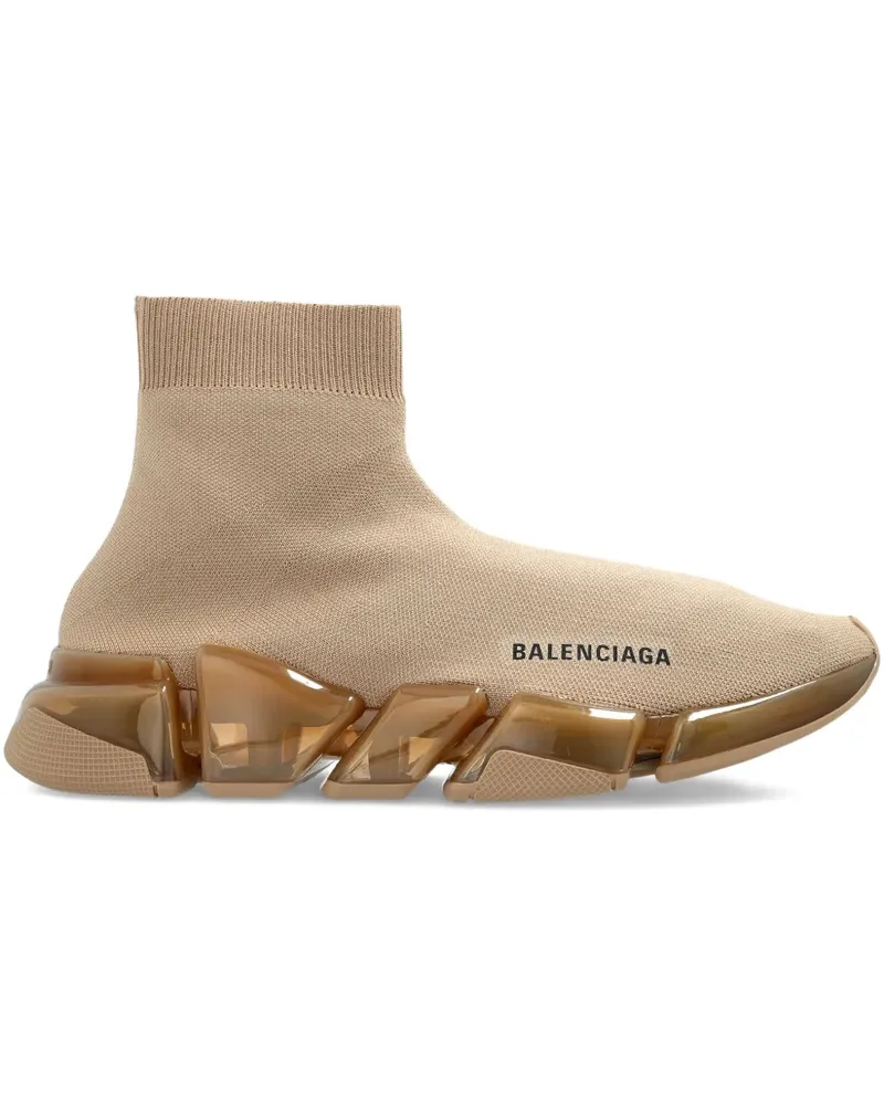 Balenciaga Speed Sock-Sneakers - Nude Nude