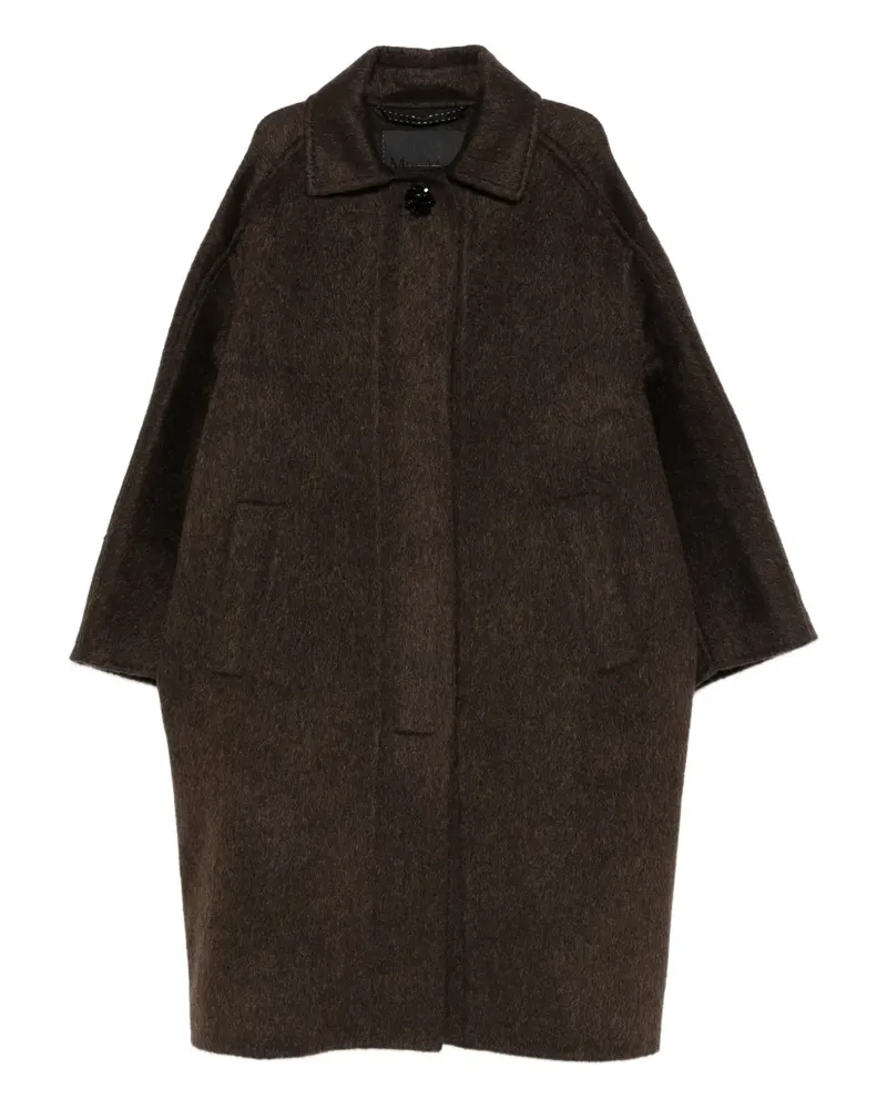 Max Mara Geknöpfter Prosit Mantel - Braun Braun
