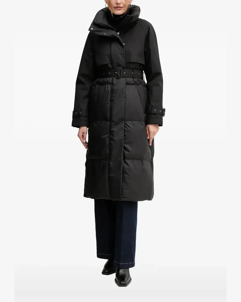 JOOP! belted padded coat - Schwarz Schwarz