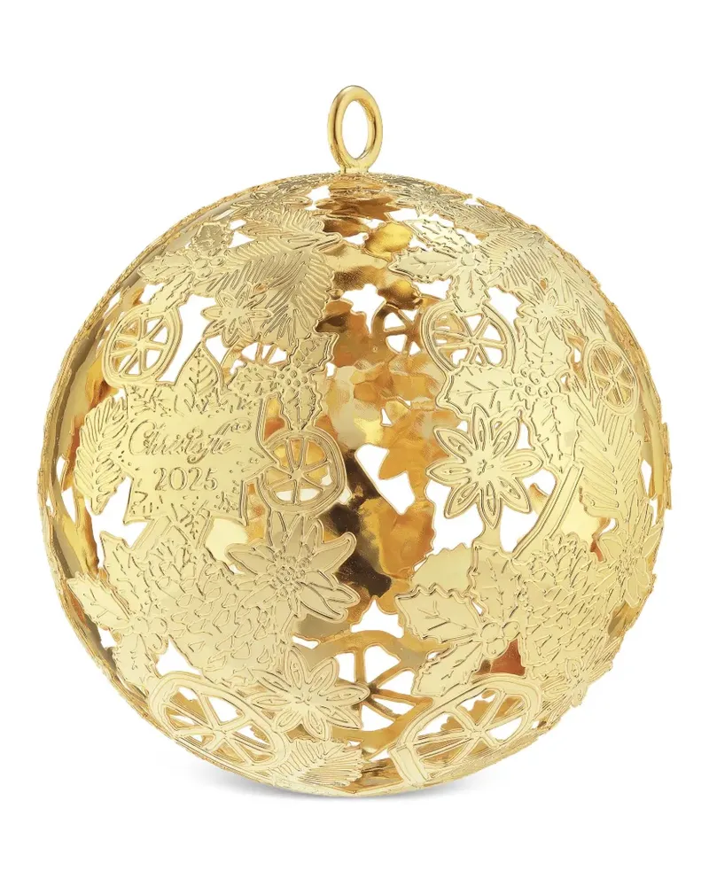 Christofle Bouquet Givré Weihnachtsbaumschmuck (7,62cm) - Gold Gold