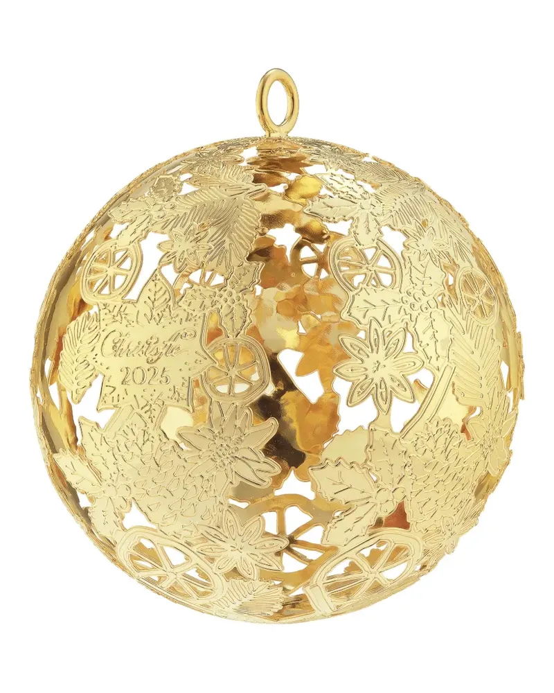 Christofle Bouquet Givré Weihnachtsbaumschmuck (7,62cm) - Gold Gold