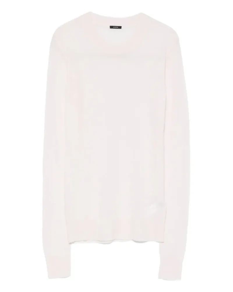 Joseph Kaschmirpullover mit rundem Ausschnitt - Rosa Rosa
