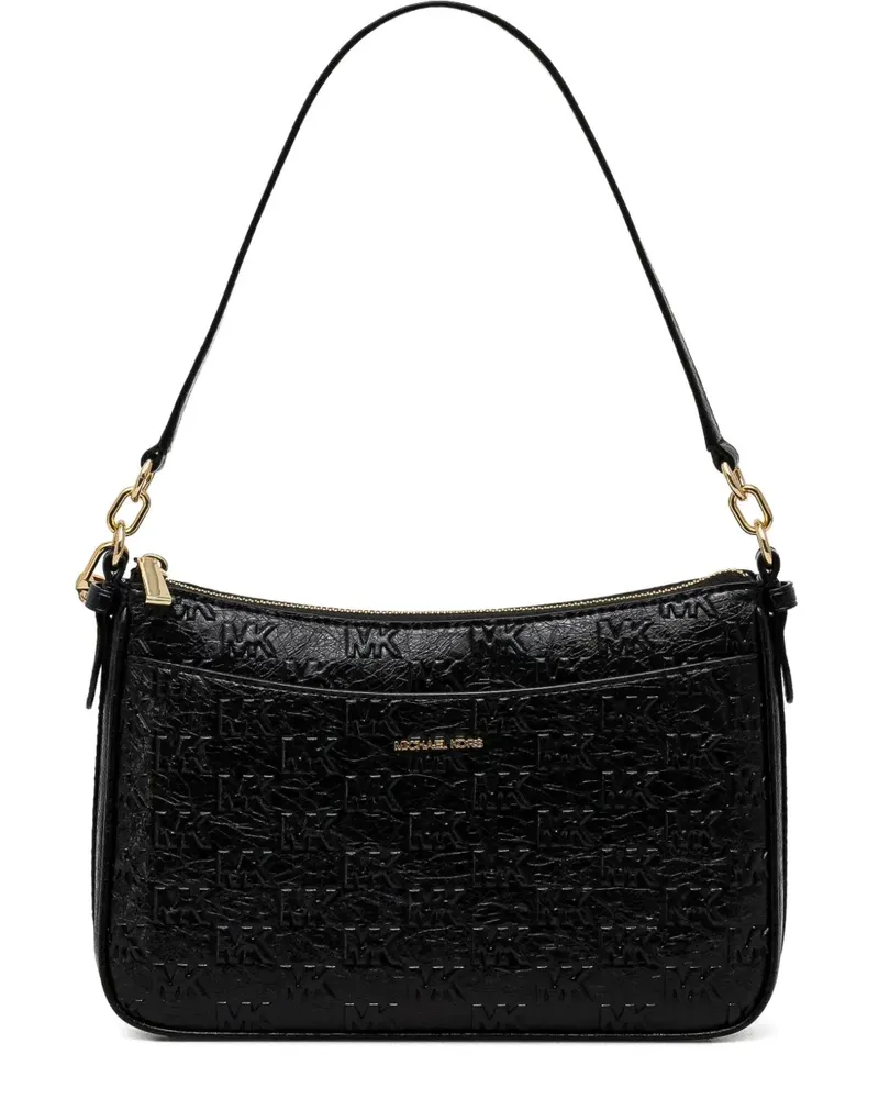 Michael Kors Schultertasche mit Monogramm - Schwarz Schwarz