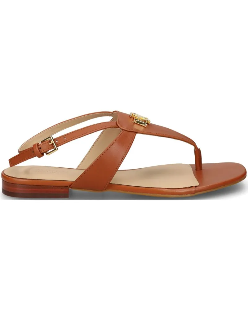 Ralph Lauren Sandalen mit Logo-Applikation - Braun Braun