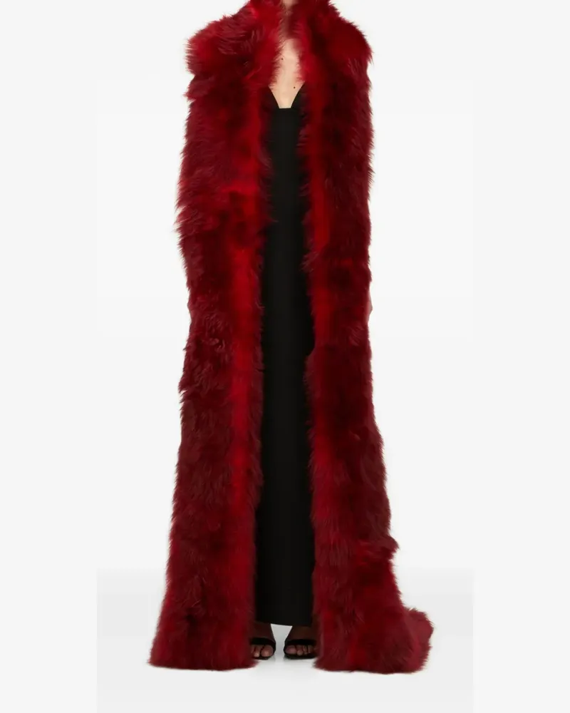 Blumarine Langer Schal - Rot Rot