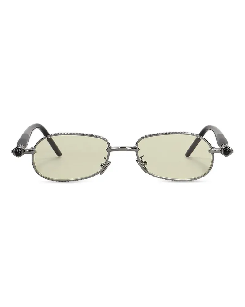 KUBORAUM P78 geometric-frame sunglasses - Silber Silber