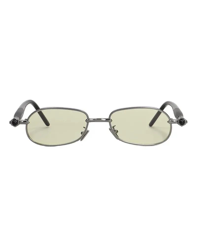 KUBORAUM P78 geometric-frame sunglasses - Silber Silber