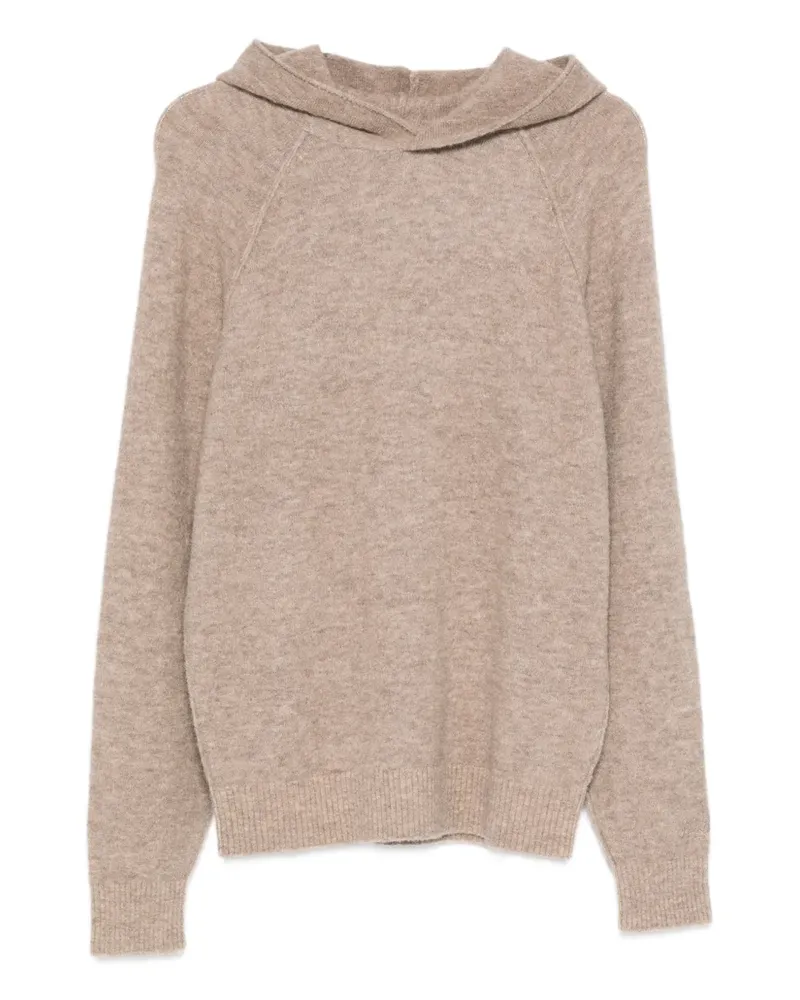 MC2 Saint Barth Langärmeliger Piccadilly Kapuzenpullover - Nude Nude