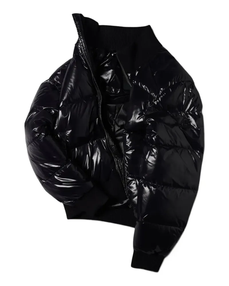 Moose Knuckles Kings quilted high-neck jacket - Schwarz Schwarz