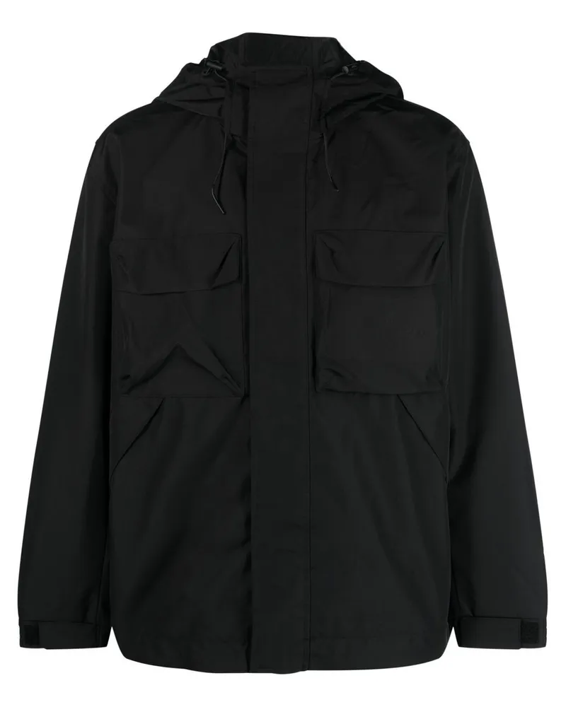 Calvin Klein Windbreaker aus Funktionsstoff Schwarz