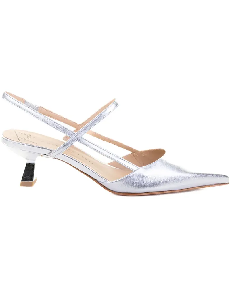 FESTA Milano Amai Slingback-Pumps - Silber Silber
