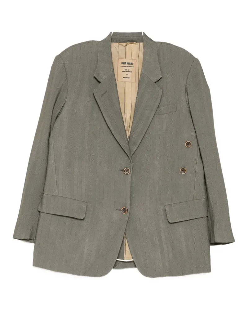 Uma Wang Kava jacket - Grau Grau