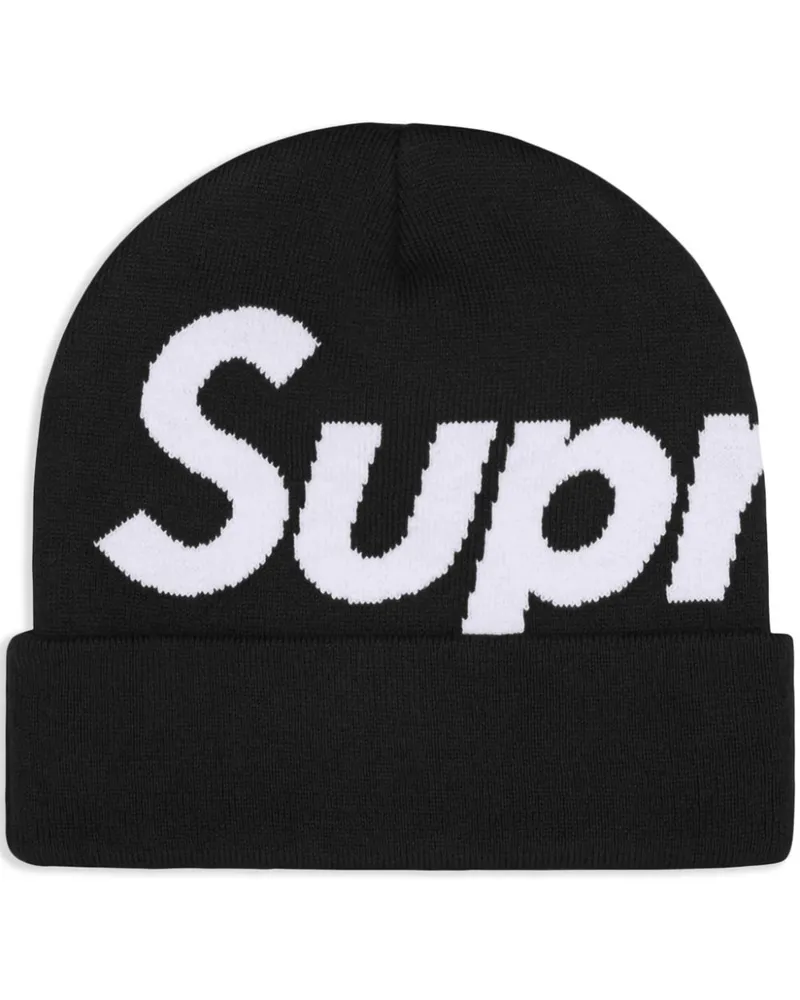 Supreme Being Beanie mit Logo - Schwarz Schwarz