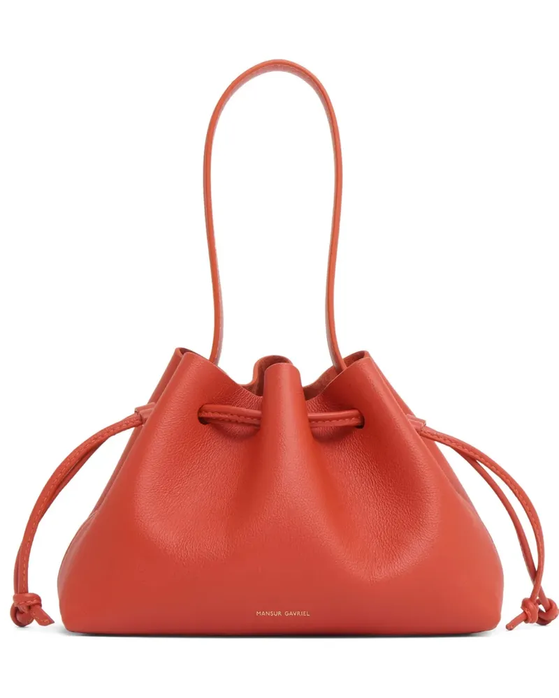 Mansur Gavriel Tote Bag mit Kordelzug - Orange Orange