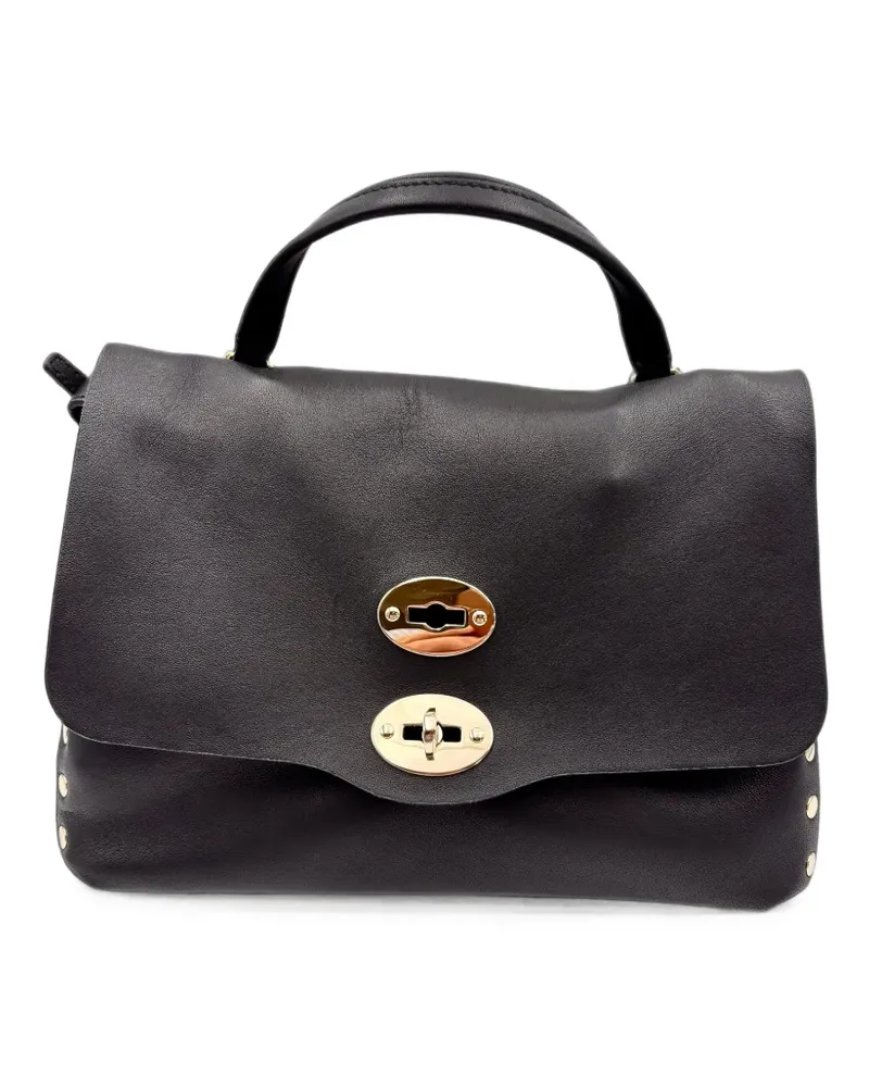Zanellato Postina Heritage tote bag - Schwarz Schwarz