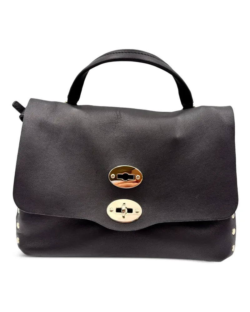 Zanellato Postina S Heritage Handtasche - Schwarz Schwarz