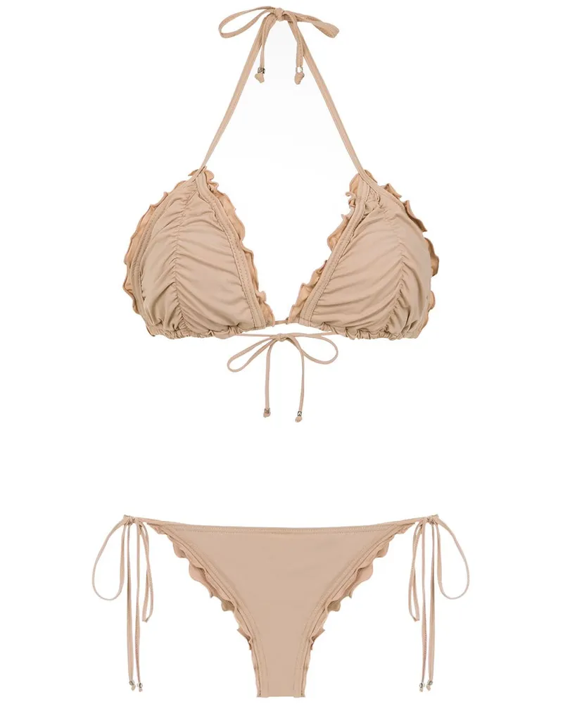 Amir Slama Geraffter Bikini - Nude Nude