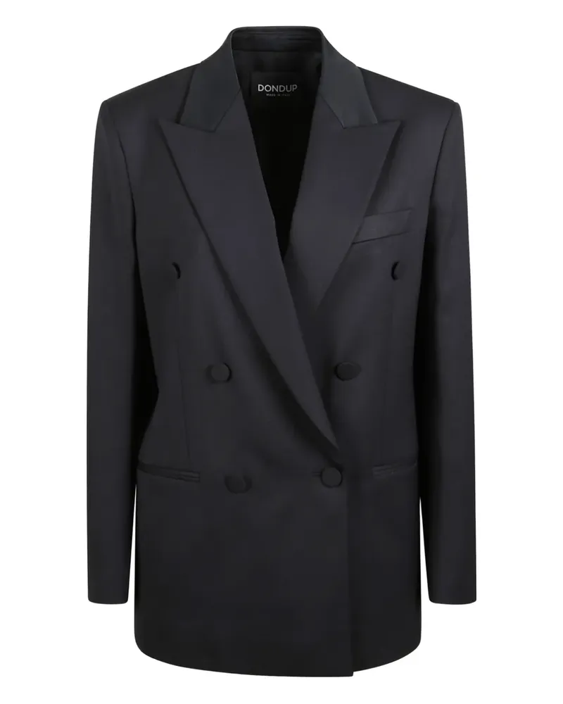 Dondup double-breasted blazer - Schwarz Schwarz