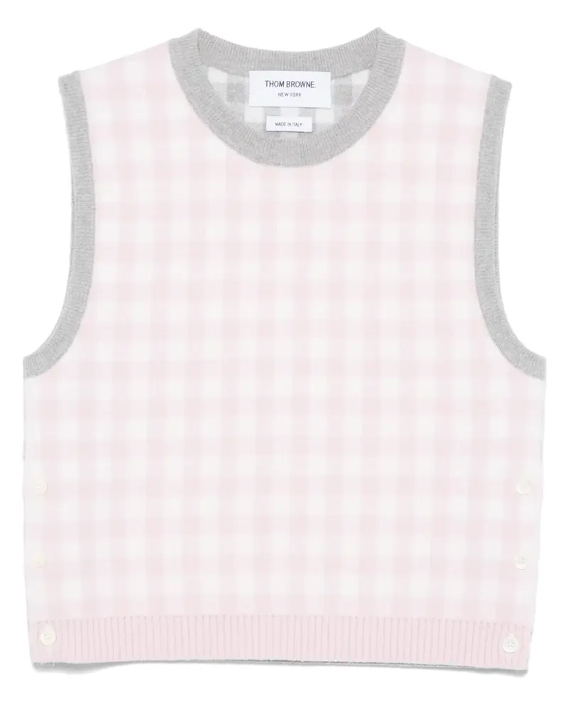 Thom Browne Fun Mix Tanktop - Rosa Rosa