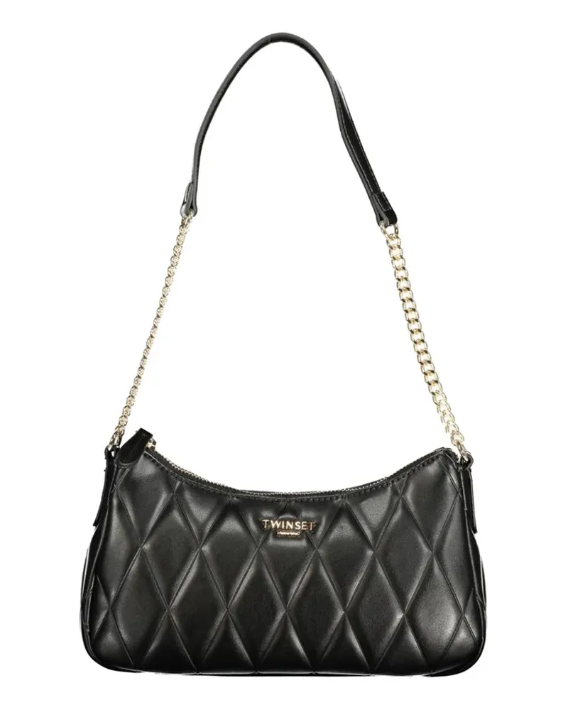 Twin-Set quilted shoulder-bag - Schwarz Schwarz
