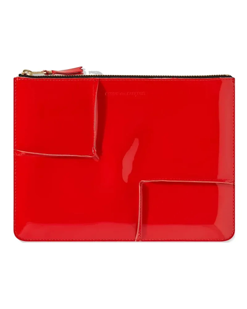 Comme des Garçons Reversed Hem Portemonnaie - Rot Rot