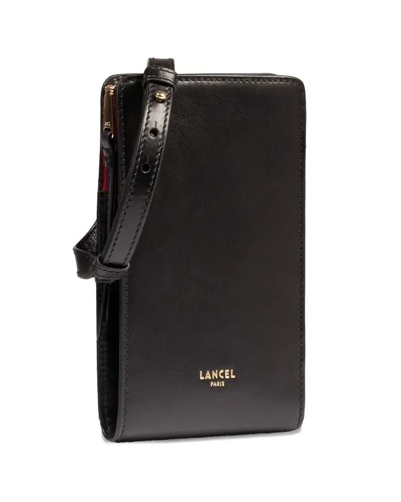 Lancel Origami Tasche mit Reißverschluss - Schwarz Schwarz