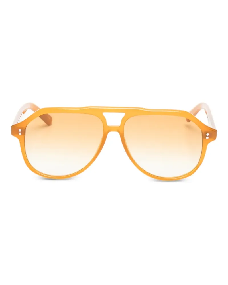 CHIMI Sally pilot-frame sunglasses - Orange Orange