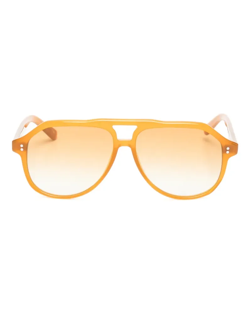 CHIMI Sally pilot-frame sunglasses - Orange Orange