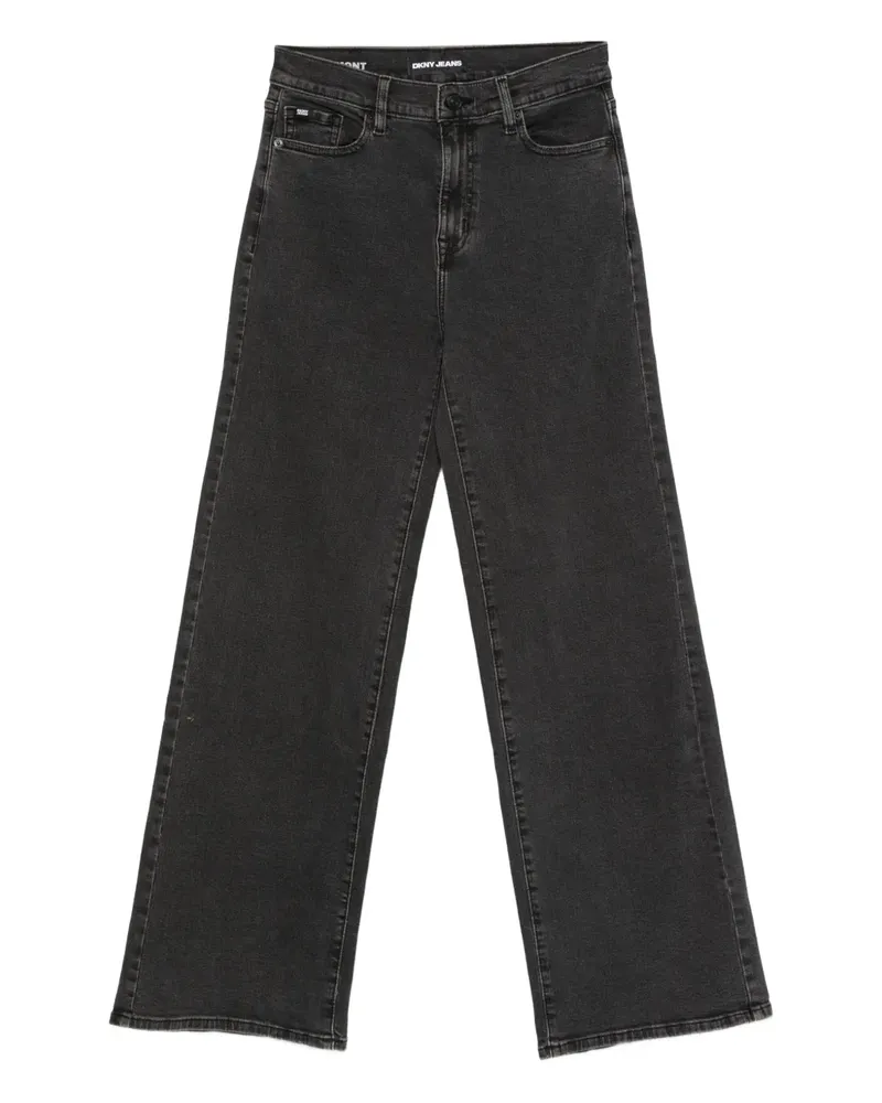 DKNY Jeans mit geradem Bein - Schwarz Schwarz