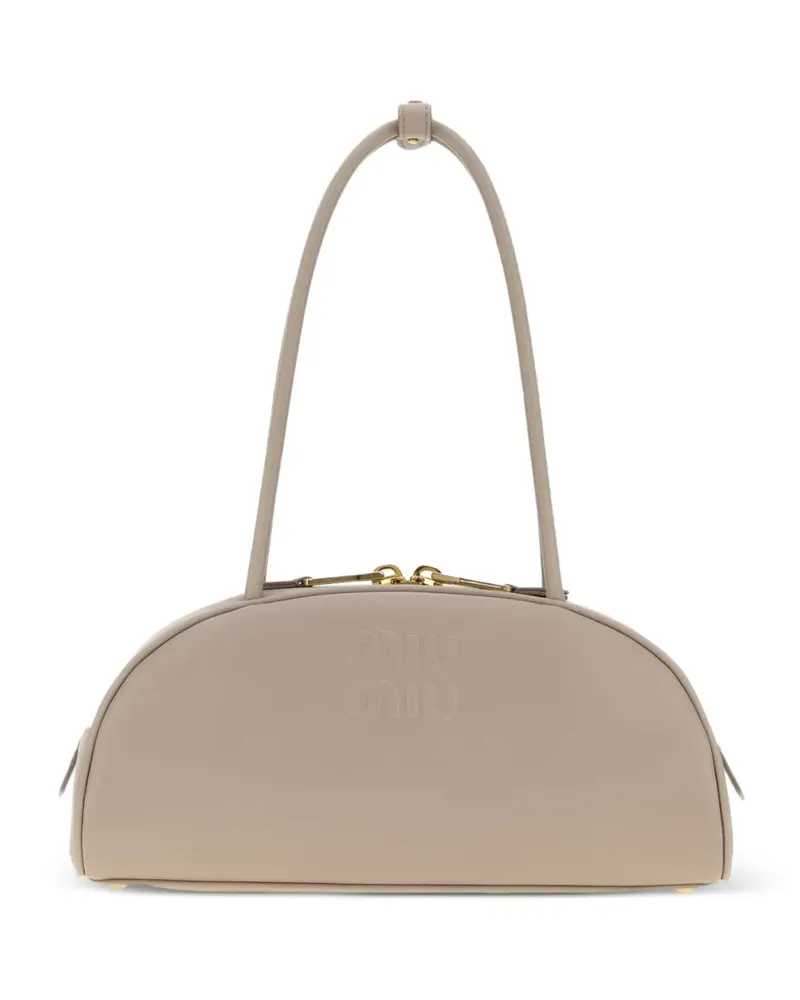 Miu Miu Beau Schultertasche - Nude Nude