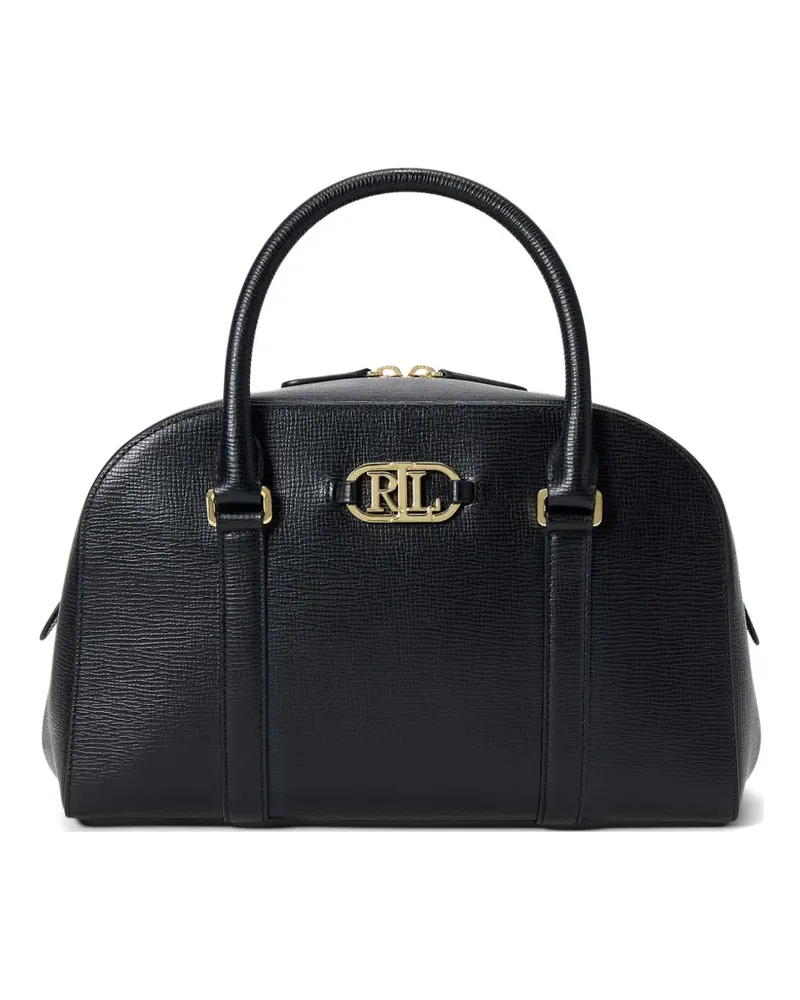 Ralph Lauren Shopper mit Logo-Schild - Schwarz Schwarz