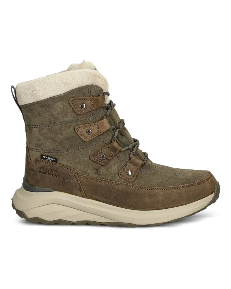 Jack Wolfskin Dromoventure lace-up collar boots - Braun Braun