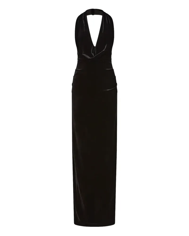 Rachel Gilbert Martin Kleid - Schwarz Schwarz