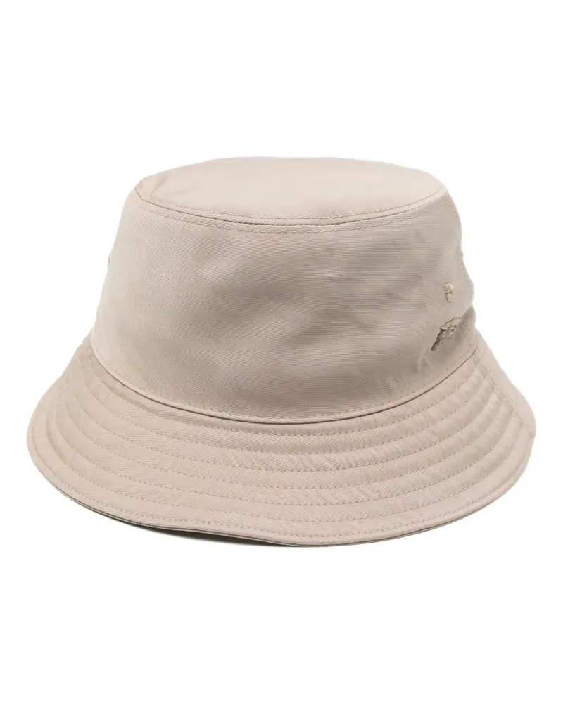 Burberry Fischerhut mit Equestrian Knight-Detail - Nude Nude