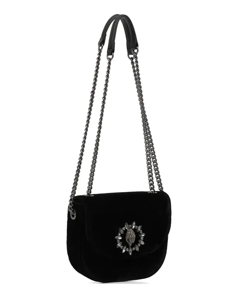 Kurt Geiger velvet shoulder bag - Schwarz Schwarz
