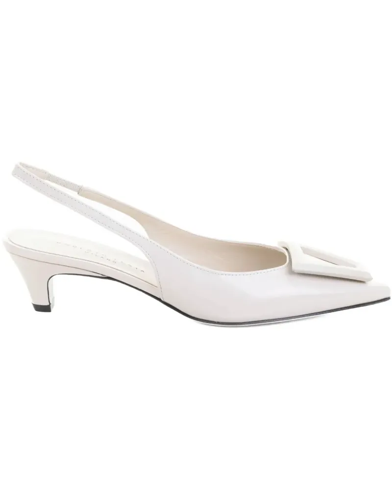FESTA Milano Dorien Slingback-Pumps 40mm - Weiß Weiß