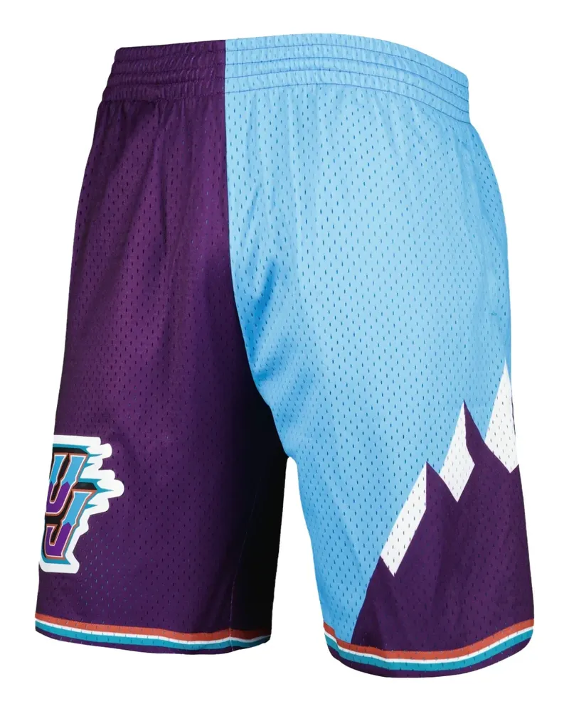 Mitchell & Ness x NBA Utah Jazz 1996 Split Swingman Shorts - Violett Violett
