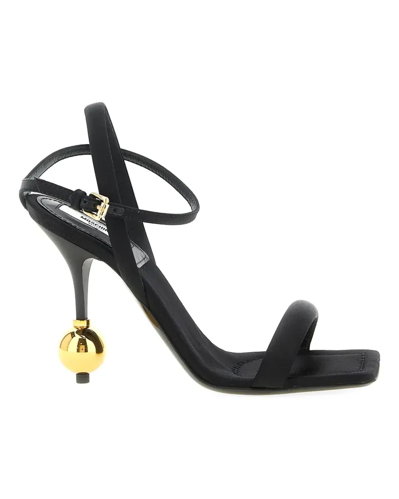 Moschino Sandalen aus Satin - Schwarz Schwarz