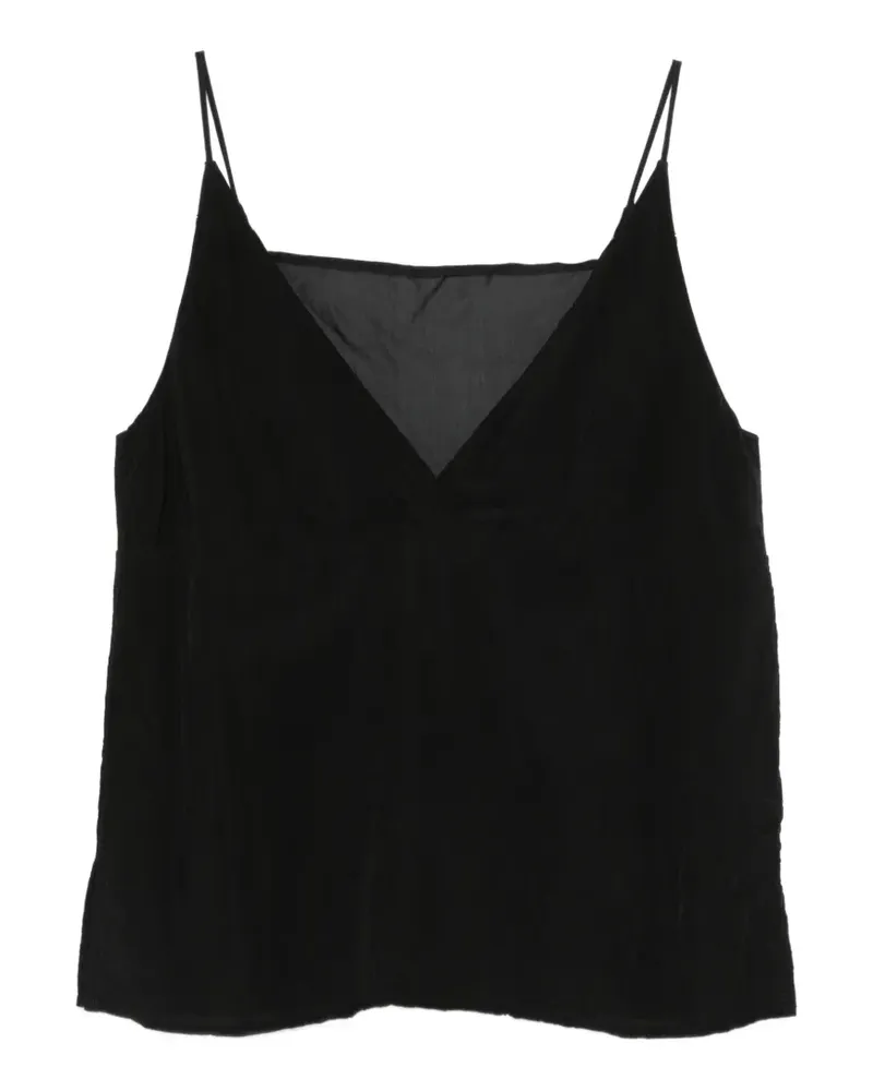 christian wijnants Tulip V-neck vest - Schwarz Schwarz