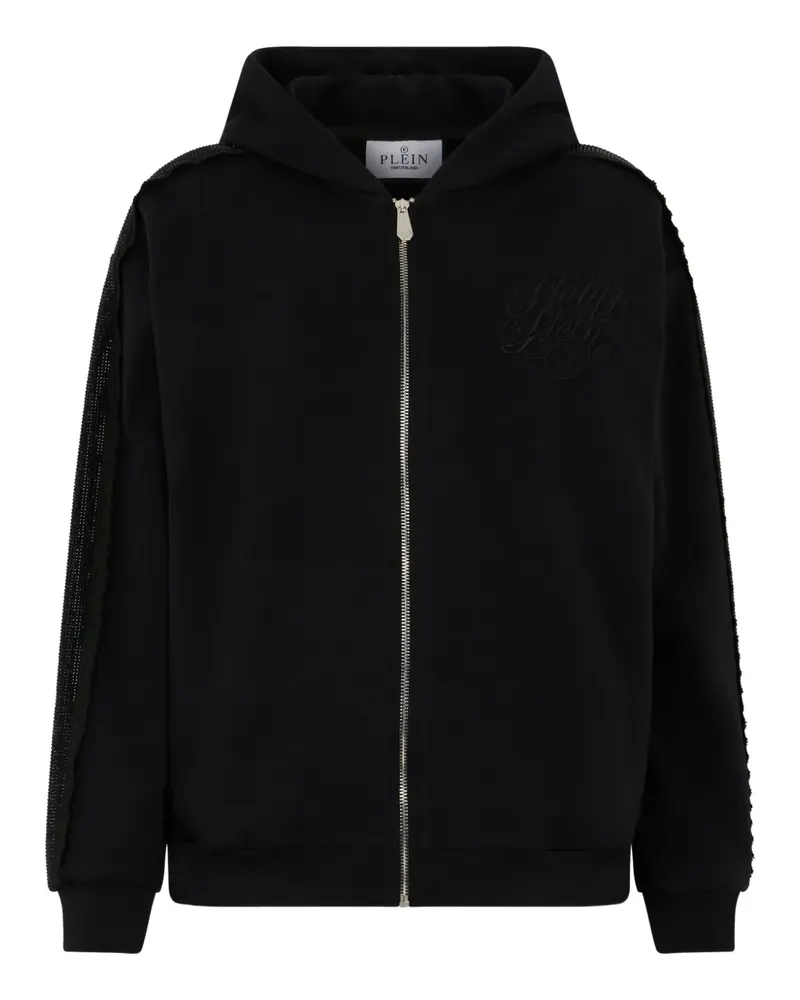 Philipp Plein Hoodie mit Logo - Schwarz Schwarz