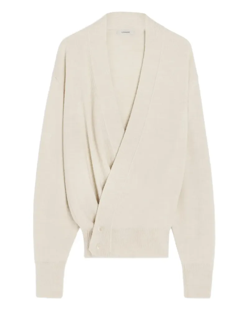 Christophe Lemaire Cardigan mit V-Ausschnitt - Nude Nude