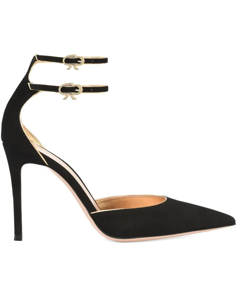 Gianvito Rossi Ivette Pumps mit Absatz 100mm - Schwarz Schwarz