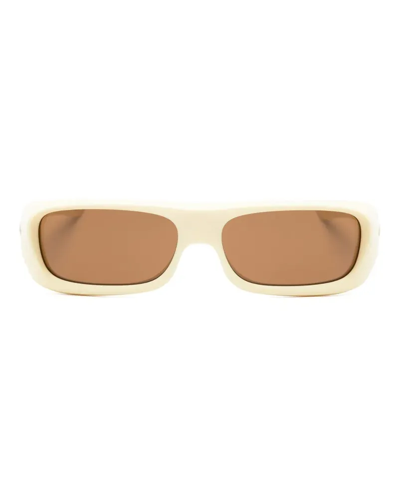 Oakley Permian Sonnenbrille mit eckigem Gestell - Nude Nude