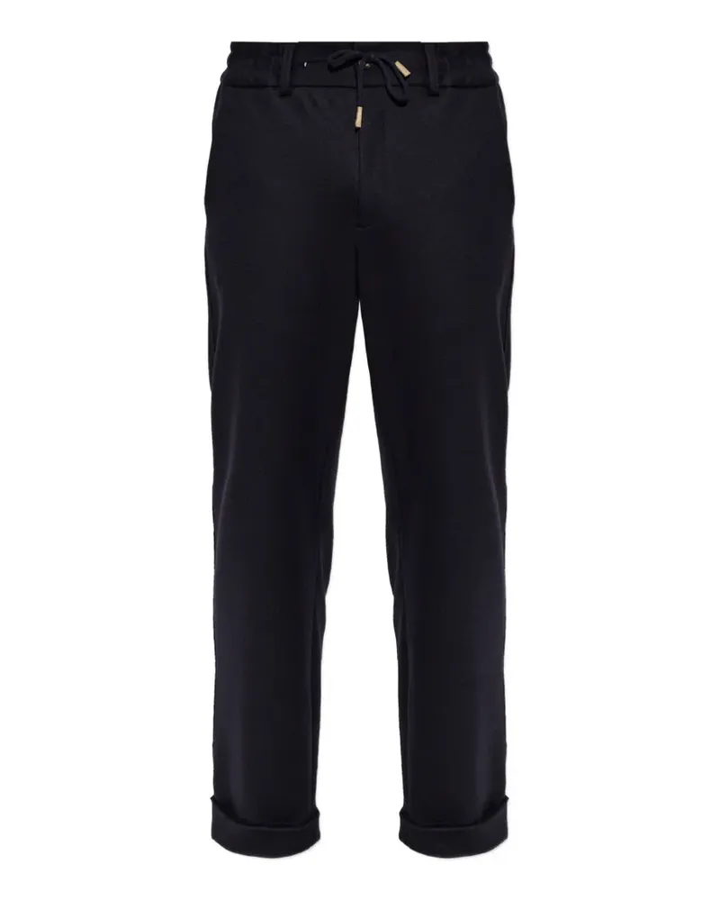 Eleventy Hose mit aufgerolltem Saum - Blau Blau