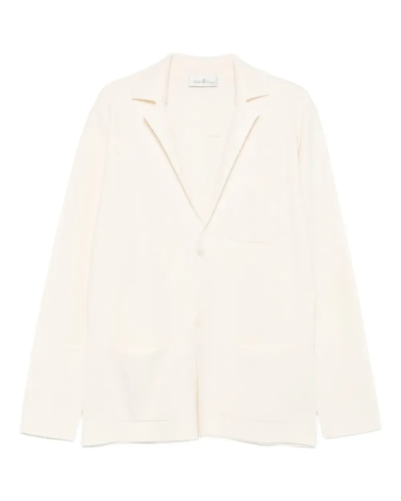 Della Ciana Cardigan aus Woll-Kaschmirgemisch - Weiß Weiß